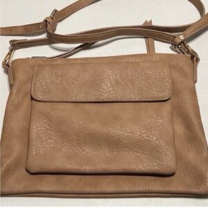Shiraleah Chicago Tan Women's Crossbody Bag